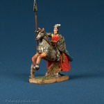 Resin Statue - Medieval Polish Mounted Knight #1-Blue Cape