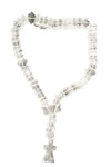 Salt Crystal Rosary, 15 inch