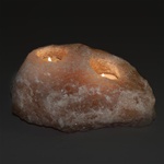 Salt Rock Candle Holder - Double Tealight Holder