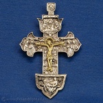 Silver Plated Crucifix - Wall Hanging #2 (3x4)