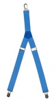 Solid Kid's Clip Suspenders - Blue