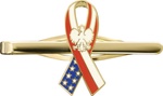 Tie Clip - Polish American Ribbon
