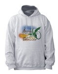 Wawel Dragon & Castle - Adult Sweatshirt Hoodie