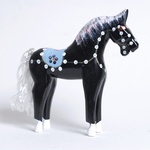 Wooden Black Stallion