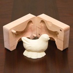Wooden Butter Mold - Easter Chick