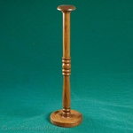Wooden Helmet Display Stand, 18" Tall