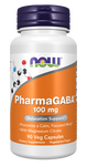Now Foods PharmaGABA 100 Mg - 90 Capsules