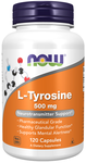 Now Foods L-Tyrosine 500 Mg  - 120 Capsules