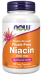 Now Foods Niacin 500 Mg Flush-Free - 90 Veg Capsules