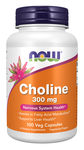 Now Foods Choline 300 Mg - 100 Veg Capsules