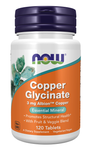 Now Foods Copper Gycinate - 120 Tablets