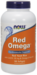 Now Foods Red Omega w/Red Yeast Rice & CoQ10 - 180 Softgels