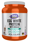 Now Foods Egg White Protein, Creamy Chocolate - 1.5 lbs (23 Servings)