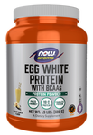 Now Foods Egg White Protein, Creamy Vanilla - 1.5 lbs (24 Servings)
