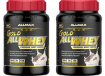 Allmax Nutrition AllWhey Gold Protein Cookies & Cream- 4 Lb (2 x 2 Lb) TWINPACK