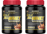 Allmax Nutrition AllWhey Gold Protein Chocolate - 4 Lb (2 x 2 Lb)