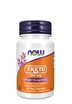 Now Foods 7 Keto 100 Mg - 60 Capsules