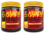 Mutant Madness Pre Workout Pineapple Passion TWINPACK - 2 x 30 Serv Btls