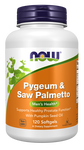 Now Foods Pygeum & Saw Palmetto - 120 Softgels