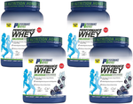 - Performance Inspired Nutrition WHEY Protein  Blueberry - 8 lb (4 x 2 Lb) (Whey Isolate/Concentrate blend) 4 PACK