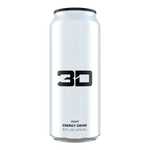 3D Energy Drink White Frost - 12 x 16 oz Cans