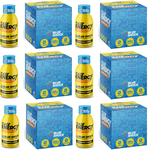 -RAZE Energy Shots w/250mg Caffeine Blue Shock - 24 x 2 oz Bottles *Best by date 12/25