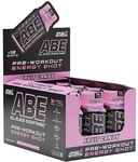 ABE Pre Workout Energy Shots Fruit Candy - 12 x 2oz Btls