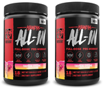 Mutant Madness ALL-IN Pre Workout Tropical Cyclone - 36 Servings (2 x 18 Serv) TWINPACK