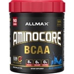 AllMax Nutrition Aminocore BCAA Blue Raspberry - 90 Servings
