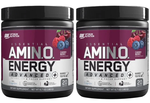 Optimum Nutrition Amino Energy Advanced Cherry Berry - 2 x 20 Serv. Btls TWINPACK *Expiration date 6/23
