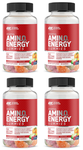 -Optimum Nutrition Amino Energy Gummies 4 PACK - 4 x 60 Gummies *Expiration date 3/22