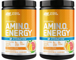 -Optimum Nutrition Amino Energy + Hydration  Sun-Kissed Citrus - 60 Servings (2 x 30 Serving Btls)  TWINPACK