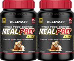 Allmax MealPrep Lite (Whole food based protein)  Vanilla Waffle Cone - 60 Servings (2 x 30 Serving Btls) TWINPACK