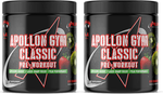 Apollon Nutrition Classic Pre Workout  Kiwi Strawberry - 60 Servings (2 x 30 Serving Btls)  TWINPACK