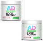 Project AD Good Mornin - Detox & Gut Performance Drink Crisp Apple Juice - 48 Servings (2 x 24 Serving Bottles) TWINPACK