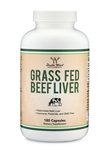 Double Wood Supplements Grass Fed Beef Liver - 180 Capsules