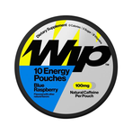 WIP Energy Pouches 100 Mg  Blue Raspberry - 50 Pouches (5 x 10pks)