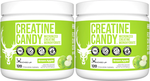 Bucked Up Creatine Candy  Green Apple - 48 Servings (2 x 24 Serving Btls) TWINPACK