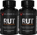 Bucked Up RUT Testosterone Booster  - 90 Capsules (2 x 45 Capsule Bottles) TWINPACK