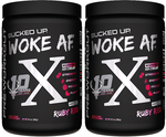 Bucked Up WOKE AF Anniversary X Pre-Workout Limited Edition  Ruby Red - 2 x 30 Servings TWINPACK