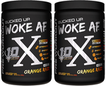 Bucked Up WOKE AF Anniversary X Pre-Workout Limited Edition  Orange Razz - 2 x 30 Servings TWINPACK