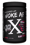 Bucked Up WOKE AF Anniversary X Pre-Workout Limited Edition  Ruby Red - 30 Servings