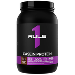Rule 1 R1 Casein Protein  Chocolate Fudge - 2 Lb (26 Servings)