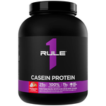 Rule 1 Casein Protein Strawberries & Creme - 3.96 Lb (58 Servings)