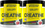 CON-CRĒT Creatine HCl Powder Raspberry - 2 x 60 Servings TWINPACK