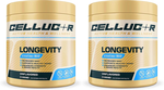 Cellucor Longevity Creatine+NAD  Unflavored - 2 x 25 Serving Bottles  TWINPACK