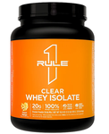 Rule 1 Clear Whey Isolate Peach Mango - 20 Servings