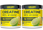 CON-CRET Creatine HCl Powder Lemon Lime - 2 x 100 Servings TWINPACK