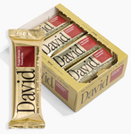 David Protein Bar Fudge Brownie - 12 Bars