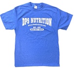 Dps Nutrition T-Shirt Heather Royal Blue - Medium
